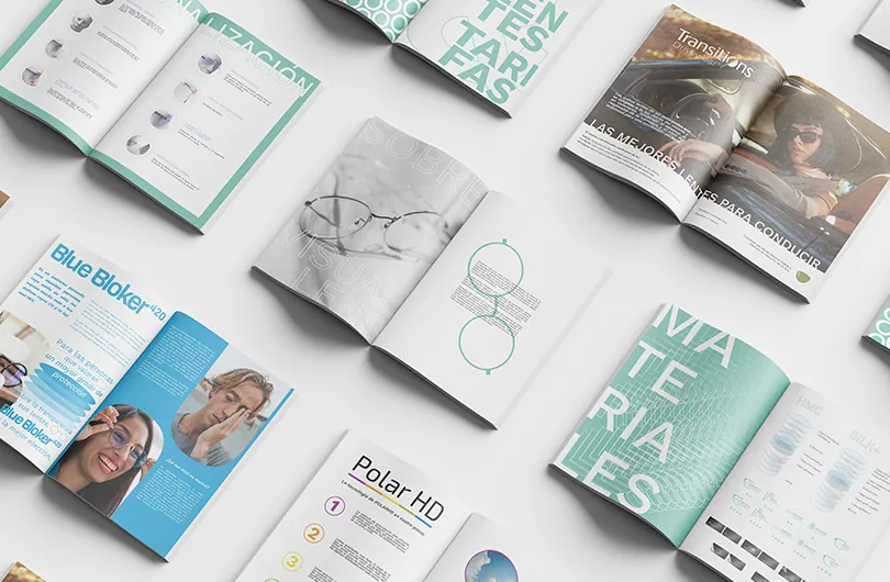 Catálogos corporativos de Visualens